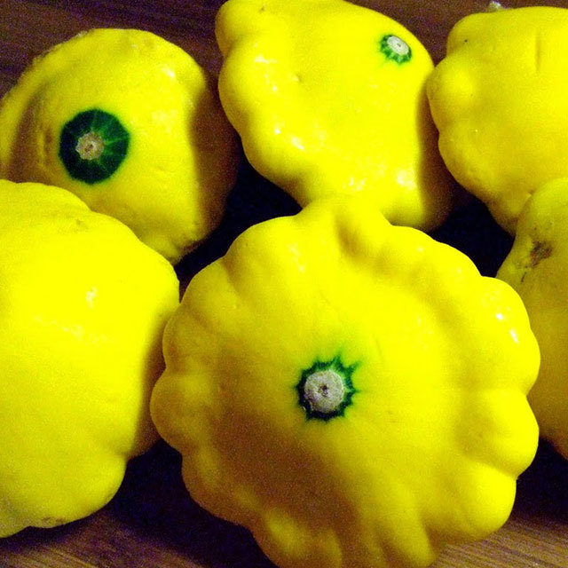 Patty Pans Yellow