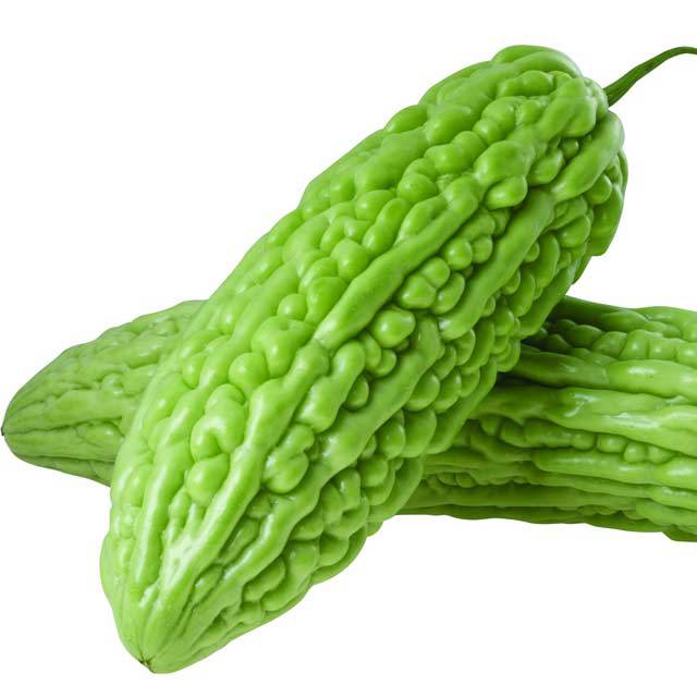 Momordica charantia Sticky Leaves