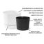 Root & Vessel Majestic Low Profile Cylinder Pot, Matte Gray, 4.5" 6