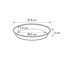 Elho Green Basics Saucer 22 Sottovaso per Interno ed Esterno - Nero Living Black 3