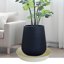 Bleuhome 2 Pack Plant Saucer Drip Trays - 19 Inch Heavy Duty Deep Plastic Flower Pot Drainage Trays for Indoor and Outdoor Use 3