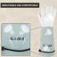 SLARMOR Heavy Duty Cowhide Leather Gardening Gloves - Thorn Proof Rose Pruning Gauntlets XL 3