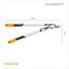 Fiskars DualAction Lopper 2-in-1 Garden Pruning Shears with S and L Cutting Modes, Low Friction Steel Blade, 2 Inch Capacity 6