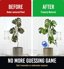 GROWIT Soil Water Monitor for Plants - Analog Soil Moisture Meter & Hydrometer for Houseplants, Indoor and Outdoor Gardening - Blue 6