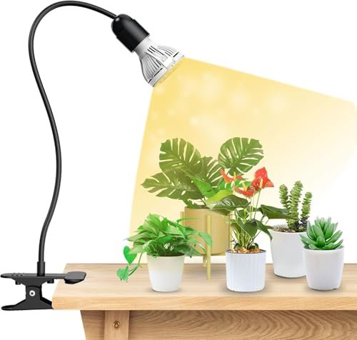 SANSI 10W Full Spectrum Gooseneck Grow Light