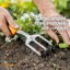 Fiskars Ergo Hand Cultivator - Heavy Duty Cast Aluminum Garden Tool for Digging, Aerating and Weeding 6