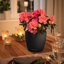 Lechuza Classico Color 21 Slate Self-Watering Small Round Planter 8.3" 7