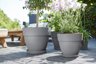 Elho Loft Urban Saucer Round 24 - Sottovaso per Esterno in Plastica Riciclata - Grigio 4