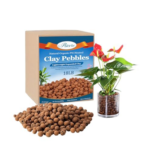 Riare 18LB Organic Clay Pebbles