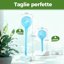 Bamworld Set 10 Pezzi Ampolle per Irrigazione Automatica Piante - Sistema a Goccia per Vasi Interni ed Esterni, Ideale per Vacanze e Giardino 3