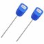XLUX Misuratore di Umidità del Suolo per Piante - Sensore Igrometro Professionale per Giardinaggio e Agricoltura, Confezione da 2, Blu 1