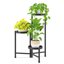 iDavosic.ly Multi-Tier Corner Plant Stand, Metal Indoor Outdoor Flower Display Shelf, Folding Tall Wrought Iron Orchid Rack for Patio Balcony Porch Garden and Living Room 1