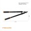 Fiskars 28 Inch Bypass Loppers - Heavy Duty Tree Trimming Tool with Sharp Steel Blades & Shock-Absorbing Handles - Cuts Branches up to 1.5 inch Diameter 6