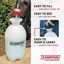 Chapin 22000 Pump Sprayer 2-Pack, 1-Gallon Translucent Tank with Funnel-Top Opening, Adjustable Cone Nozzle and 34-Inch Hose for Fertilizer, Pesticides and Weed Control 3