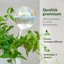 Bamworld Sfere di Irrigazione in Vetro Iridescente - Set da 2 Pezzi per Piante da Interno ed Esterno, Sistema di Auto-irrigazione Automatico per Vacanze 5