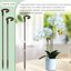 SupKing 16Pcs Invisible Orchid Support Sticks - Adjustable Fiberglass Plant Stakes with Clips for Small Plants, Flowers, Peonies and Roses (Brown) 4