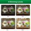 SANSI Puck Grow Light 10W Full Spectrum LED Plant Lamp with 2-Head Design and Timer 3