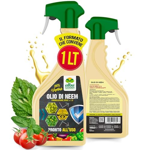 Albagarden Olio di Neem per Piante 1 Litro