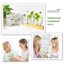 Plant Propagation Station with Wooden Stand - 5 Borosilicate Glass Test Tube Vases for Hydroponics and Indoor Plants 6