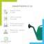 Ecoplast Annaffiatoio da Giardino 10 Litri in Plastica Riciclabile - Verde 3