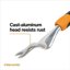 Fiskars Ergo Weeder Hand Tool - Heavy Duty Cast Aluminum Gardening Tool for Dandelions and Thistles 4