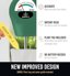 GROWIT Soil Water Monitor for Plants - Analog Soil Moisture Meter & Hydrometer for Houseplants, Indoor and Outdoor Gardening - Hunter Green 2