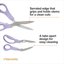 Fiskars 2-Piece Pruning & Veggie Shears Set - Explore Collection Garden Tool Kit with Stainless Steel Blades 4