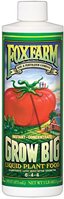 FoxFarm Grow Big Liquid Plant Food 6-4-4 Fertilizer - Concentrated Nutrient Formula for Lush Vegetative Growth, Roses, Tomatoes & Vegetables - 1 Pint 1