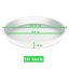 Bleuhome 6 Pack 10 Inch Plant Saucers - Heavy Duty Plastic Round Drip Trays for Indoor and Outdoor Flower Pots 2