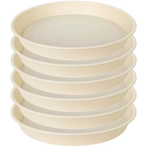 Bleuhome 12" Plant Saucer 6-Pack Beige