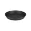 Elho Green Basics Saucer 10 Sottovaso per Interno ed Esterno - Nero Living Black 2