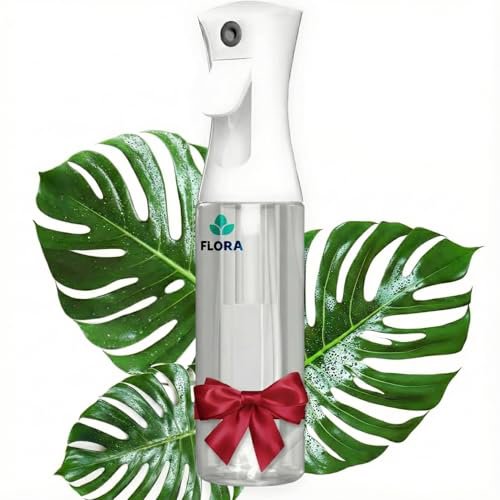 Flora Premium Plant Mister Spray Bottle - Fine Mist Hydration Tool with Smart App Integration