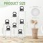 iDavosic.ly 7-Tier Corner Plant Stand, Metal Indoor Outdoor Flower Display Holder, Folding Tall Wrought Iron Orchid Rack for Patio Balcony Porch Garden and Living Room - White 2