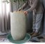 Bleuhome 3 Pack Large Deep Plant Saucers - 22 Inch Round Plastic Drip Trays for Flower Pots and Bird Baths 6