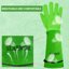 SLARMOR Heavy Duty Cowhide Leather Gardening Gloves - Thorn Proof Rose Pruning Gauntlets for Men and Women, XS 5