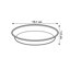 Elho Green Basics Saucer 10 Sottovaso per Interno ed Esterno - Verde Leaf Green 5