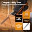 Fiskars 6-Piece Home and Garden Tool Kit - PowerGear Lopper, IsoCore Hammer, Folding Saw, Shears, Bypass Pruner & Utility Knife 6