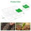 Bonviee 10 Pack Seed Starter Trays with Drainage Holes - Reusable Clear Plastic Seedling Propagation Trays, 6 Cells per Tray 2