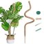 Mcbazel Supporto per Piante Rampicanti 160 cm - Palo in Fibra di Cocco Flessibile per Monstera Deliciosa e Piante da Interno 1