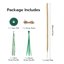 Mcbazel Palo di Cocco per Piante Rampicanti 120 cm - Supporto Flessibile con Nucleo in Alluminio per Monstera e Piante da Interno 8