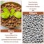 Riare 2 LBS Organic Expanded Clay Pebbles - 4mm-16mm Natural LECA Balls for Hydroponics, Aquaponics, and Indoor Plants 4