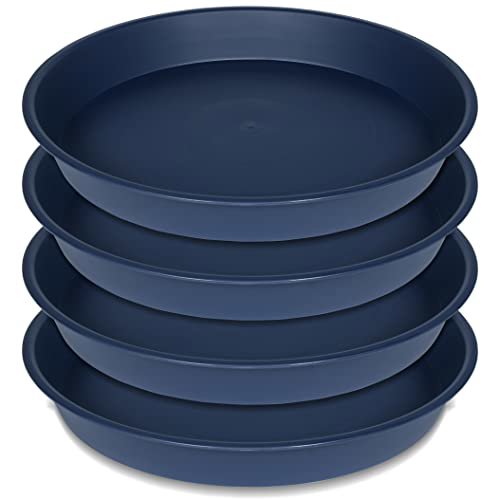 Bleuhome 16" Plant Saucer 4-Pack Blue