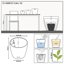 Lechuza Classico Color 35 White Matte Self-Watering Small Round Planter 14" 4