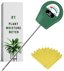 GROWIT Soil Water Monitor for Plants - Analog Soil Moisture Meter & Hydrometer for Houseplants, Indoor and Outdoor Gardening - Hunter Green 1