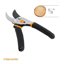 Fiskars Bypass Pruning Shears, 5/8-Inch Cut Capacity Garden Clippers with Rust-Resistant Steel Blades 5