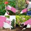 SLARMOR Heavy Duty Cowhide Leather Gardening Gloves - Thorn Proof Rose Pruning Gauntlets for Men and Women 7