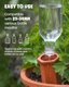PlanKKers Terracotta Self Watering Spikes - Set of 10 Vacation Plant Watering Devices 4