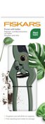 Fiskars Urban Plant Care - Cesoie per Piante e Fiori con Supporto, Taglio di Precisione per Piante da Interno, Acciaio Inox, 19,9 cm 6