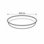 Elho Loft Urban Saucer Round 21 - Sottovaso per Esterno in Plastica Riciclata - Rosso Cranberry 4