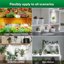 SANSI Lampada LED per Orticoltura Spettro Completo 10W con Timer e Dimmerabile 9